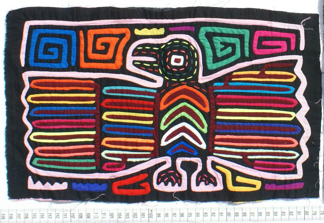 Mola Hecha A Mano Arte De Las Tribus Indigenas De Panama 17 00